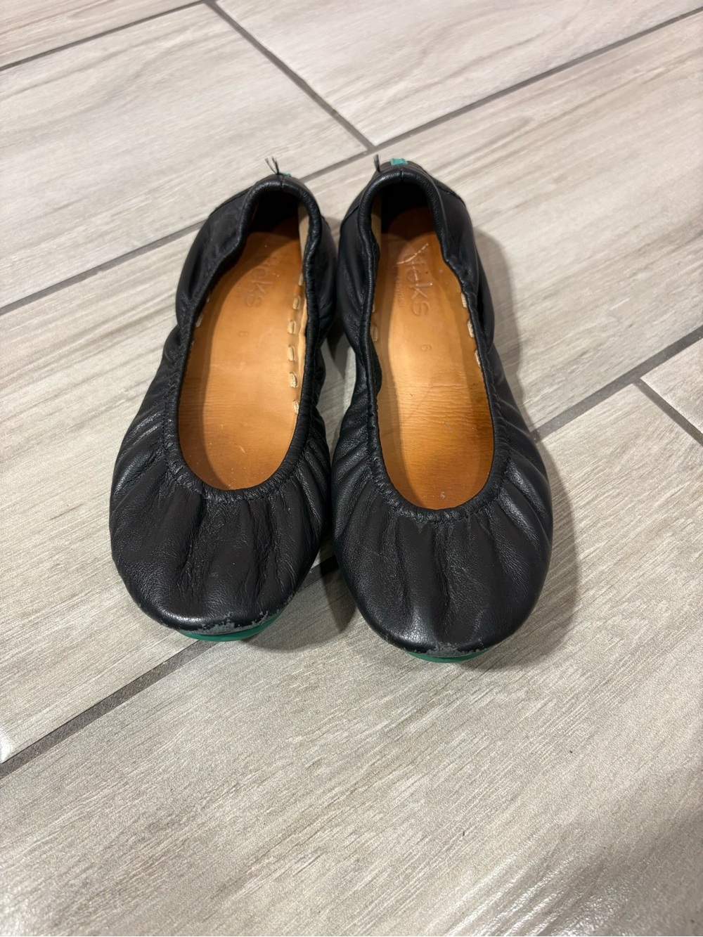 Box #5 Black Matte Tieks By Gavrieli Womens size 9